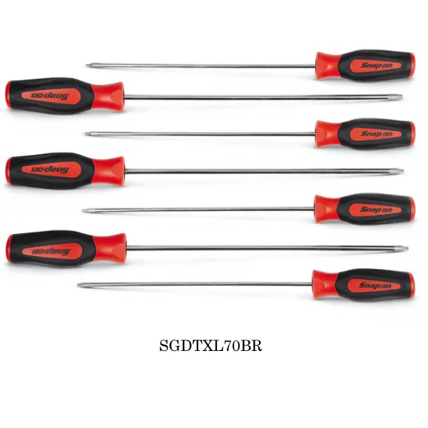 Snapon Hand Tools TORX Long Soft Handle Screwdriver Set